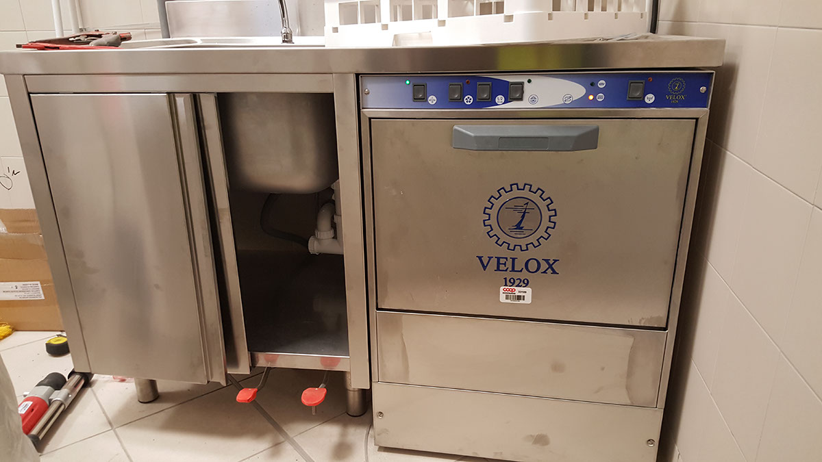 Lavastoviglie per la risotrazione